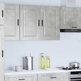 Kitchen Wall Cabinet Porto Concrete Grey Engineered Wood