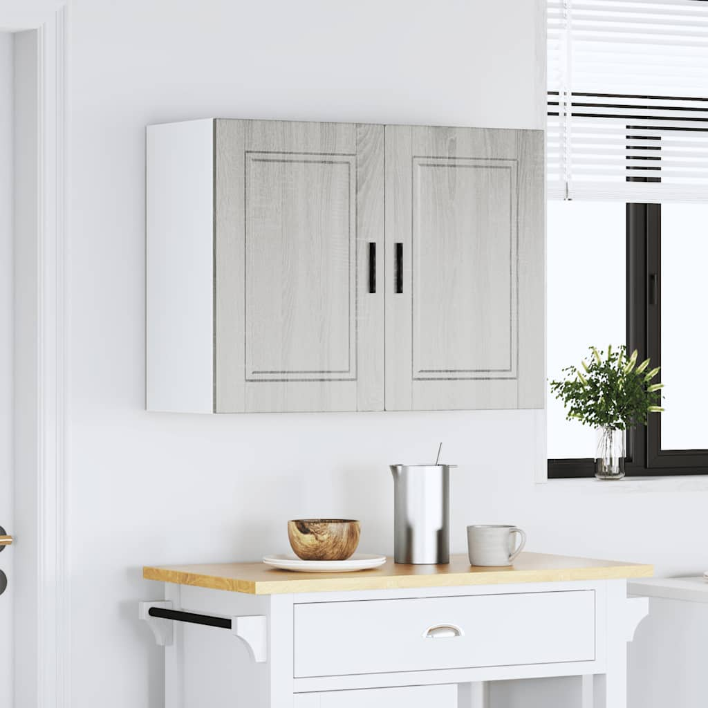 Kitchen Wall Cabinet Porto Grey Sonoma Engineered Wood