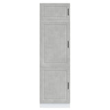 Kitchen Cupboard "Porto" Concrete Grey Engineered Wood