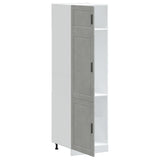 Kitchen Cupboard "Porto" Concrete Grey Engineered Wood