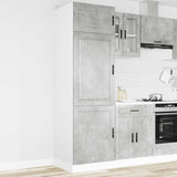 Kitchen Cupboard "Porto" Concrete Grey Engineered Wood