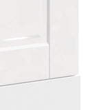 Dishwasher Panel Porto High Gloss White 45x1,5x67 cm Engineered Wood