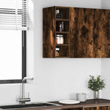 Hanging Cabinet Riga Smoked Oak 20x29.5x60 cm Engineered Wood