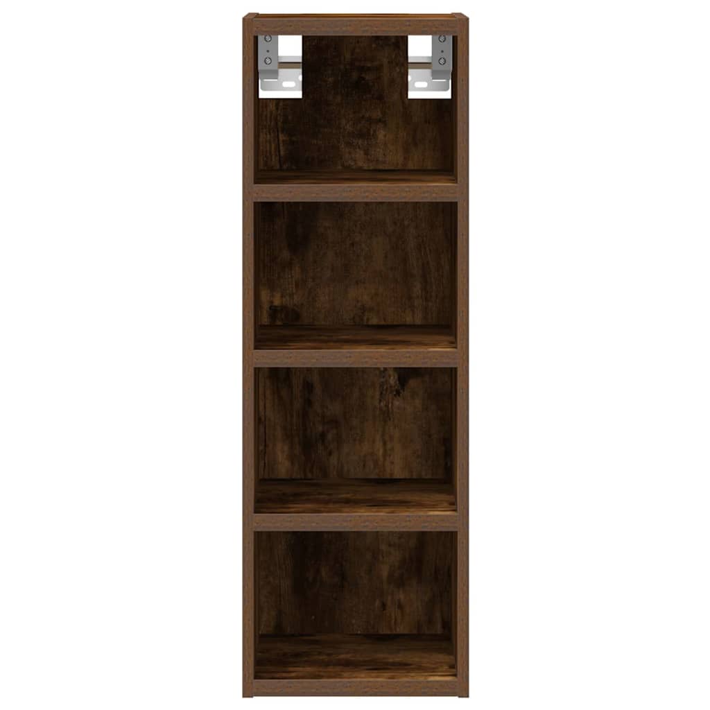 Hanging Cabinet Riga Smoked Oak 20x29.5x60 cm Engineered Wood