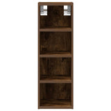 Hanging Cabinet Riga Smoked Oak 20x29.5x60 cm Engineered Wood