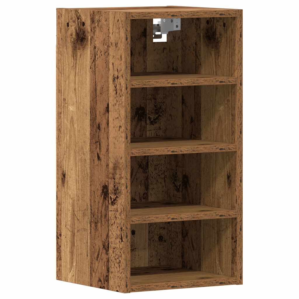 Hanging Cabinet Riga Old Wood 30x29.5x60 cm Engineered Wood