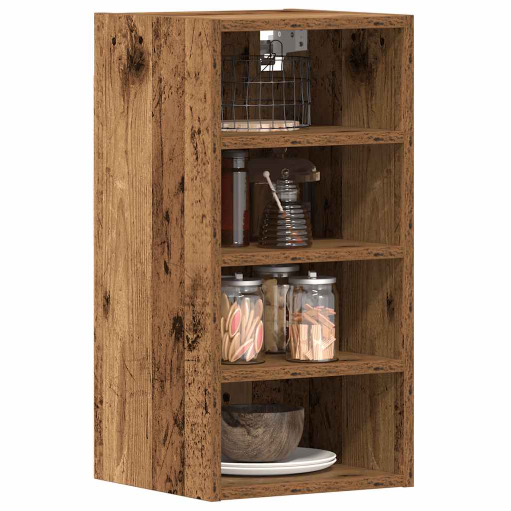 Hanging Cabinet Riga Old Wood 30x29.5x60 cm Engineered Wood