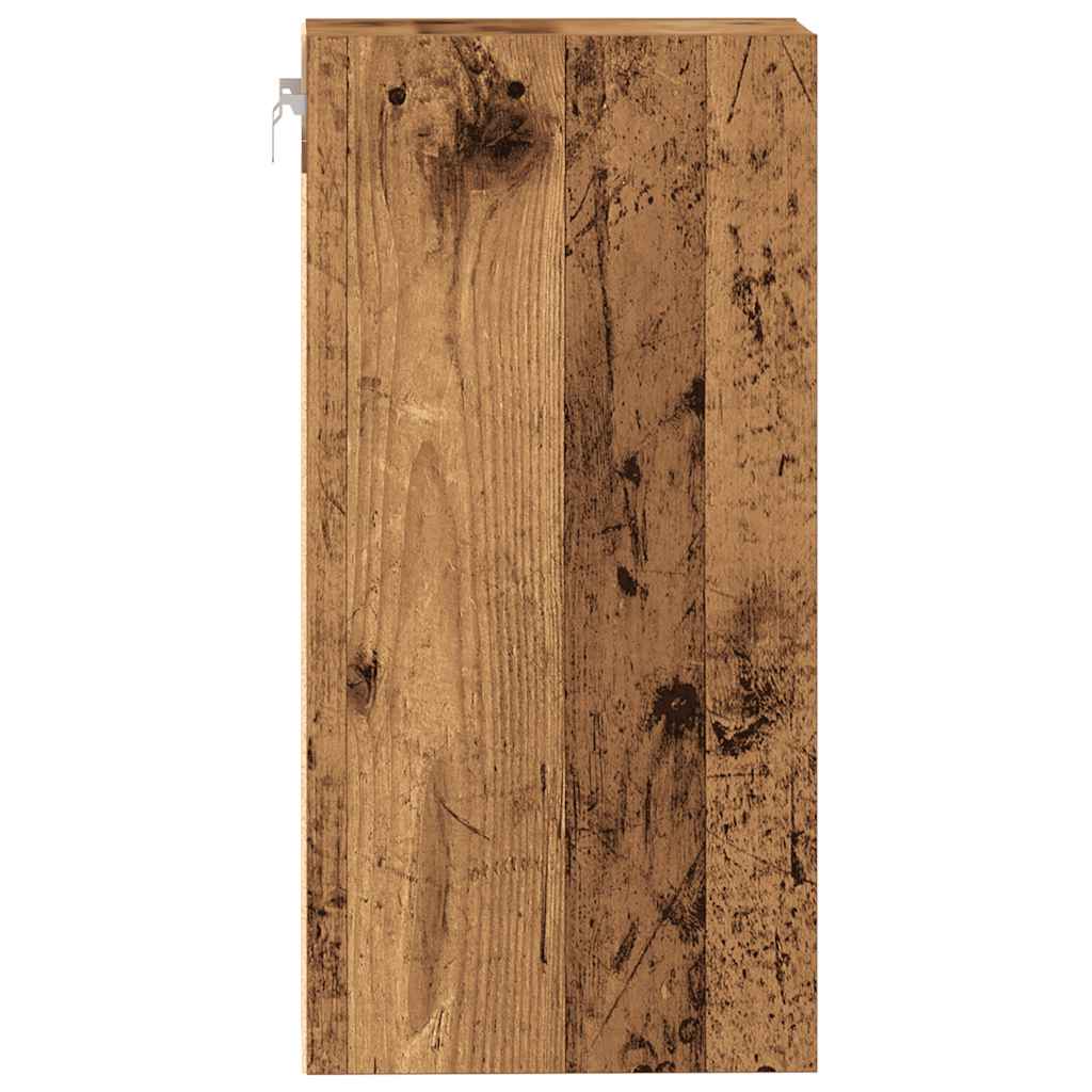 Hanging Cabinet Riga Old Wood 40x29.5x60 cm Engineered Wood