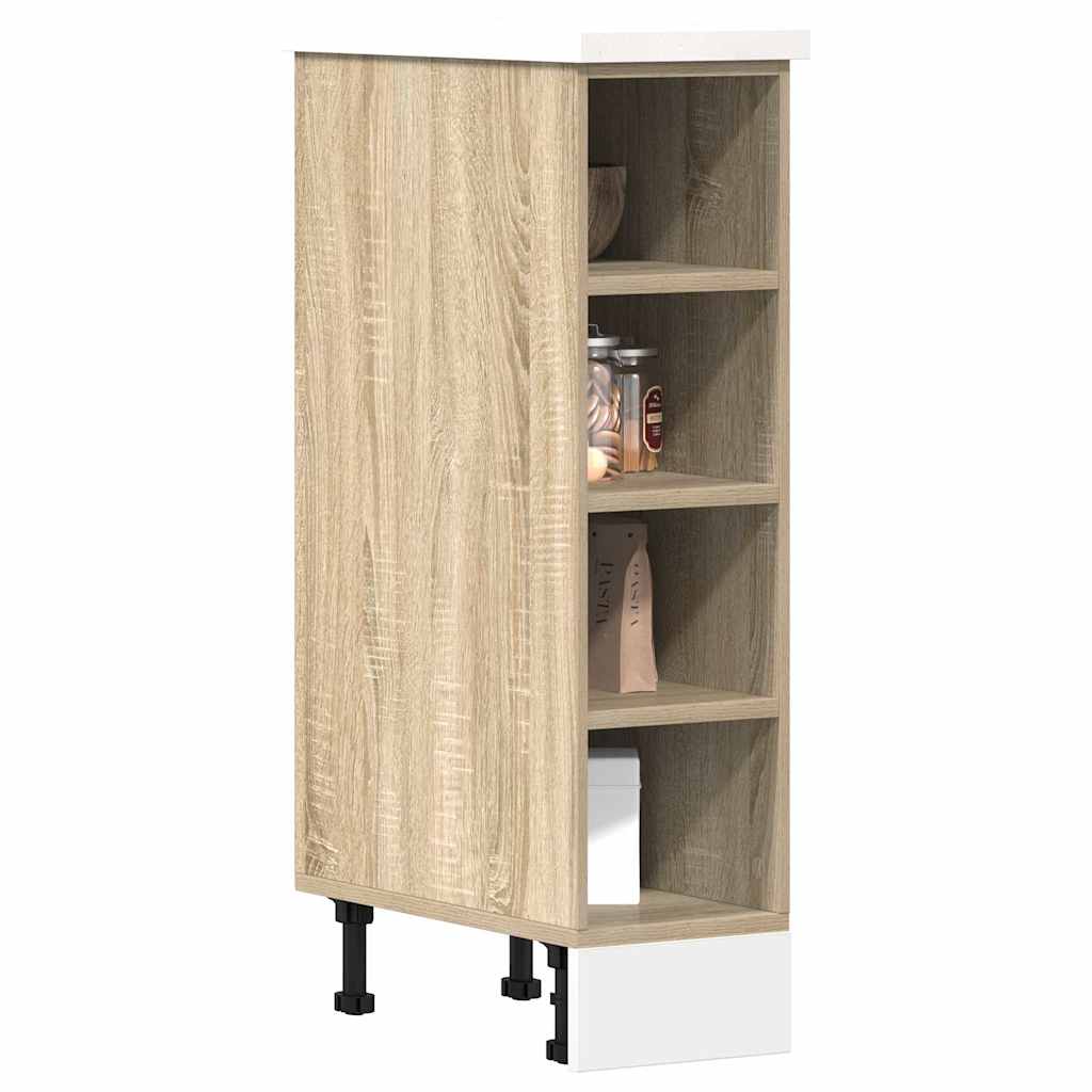 Bottom Cabinet Riga Sonoma Oak 20x44.5x81.5 cm Engineered Wood