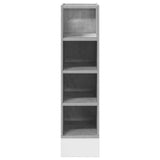 Bottom Cabinet Riga Concrete Grey 20x44.5x81.5 cm Engineered Wood