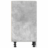 Bottom Cabinet Riga Concrete Grey 20x44.5x81.5 cm Engineered Wood