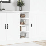 Bottom Cabinet Riga White 30x44.5x81.5 cm Engineered Wood