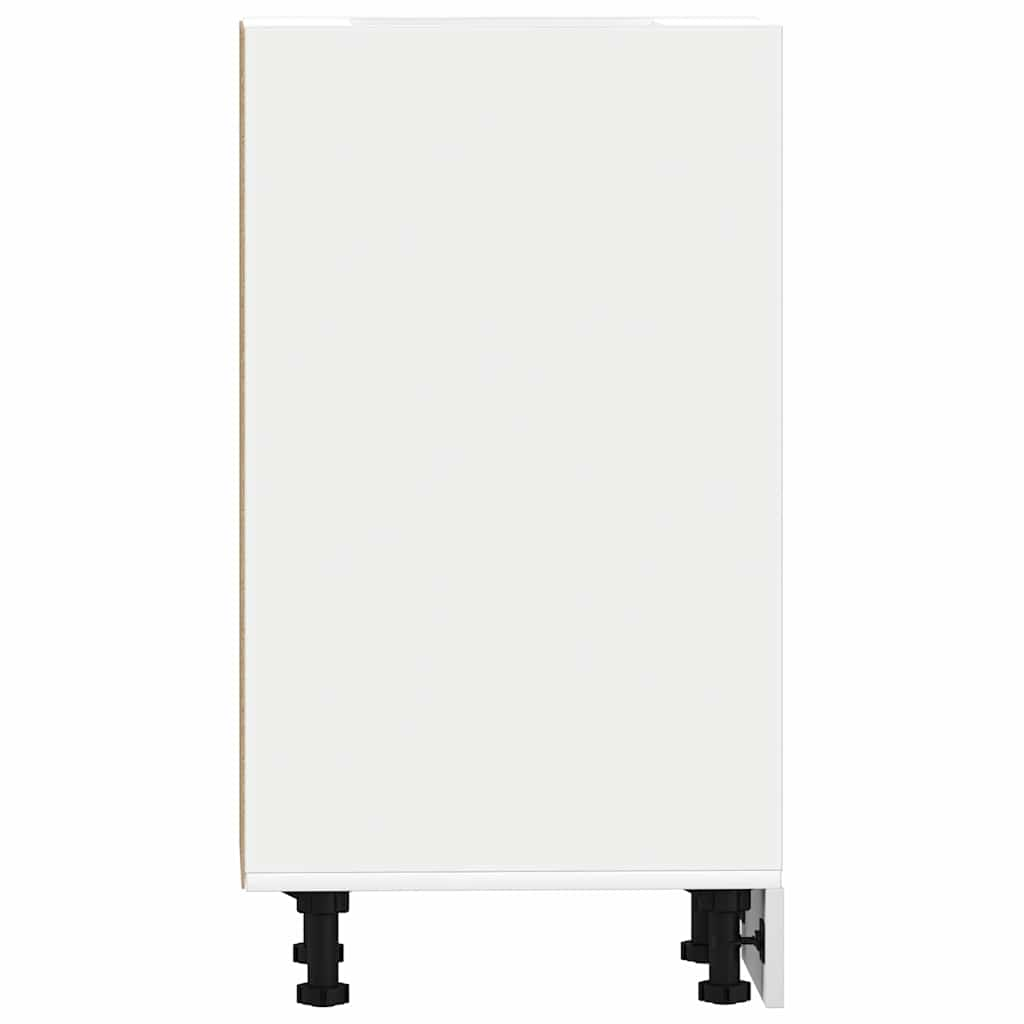 Bottom Cabinet Riga White 30x44.5x81.5 cm Engineered Wood