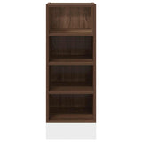 Bottom Cabinet Riga Brown Oak 30x44.5x81.5 cm Engineered Wood