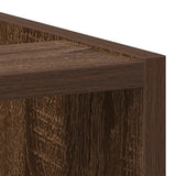 Bottom Cabinet Riga Brown Oak 30x44.5x81.5 cm Engineered Wood