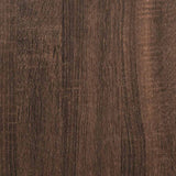 Bottom Cabinet Riga Brown Oak 30x44.5x81.5 cm Engineered Wood