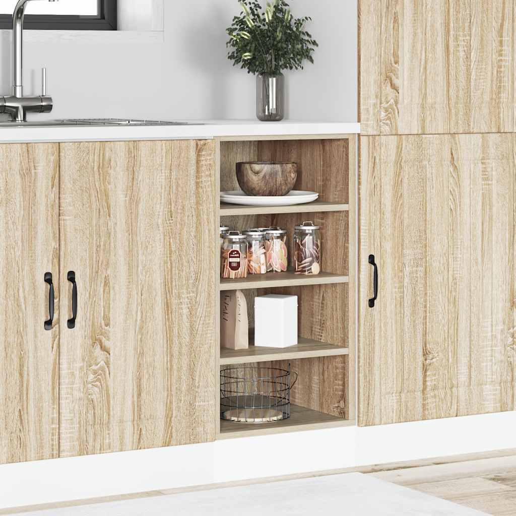 Bottom Cabinet Riga Sonoma Oak 40x44.5x81.5 cm Engineered Wood