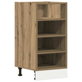 Bottom Cabinet Riga Artisan Oak 40x44.5x81.5 cm Engineered Wood