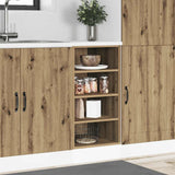 Bottom Cabinet Riga Artisan Oak 40x44.5x81.5 cm Engineered Wood