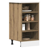 Bottom Cabinet Riga Artisan Oak 40x44.5x81.5 cm Engineered Wood