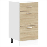 Bottom Cabinet Lyon Sonoma Oak 40x46x81.5 cm Engineered Wood