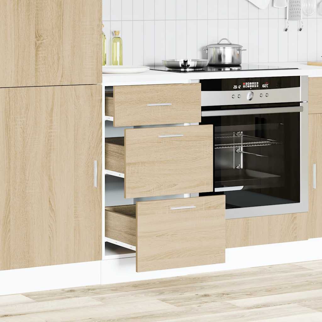 Bottom Cabinet Lyon Sonoma Oak 40x46x81.5 cm Engineered Wood