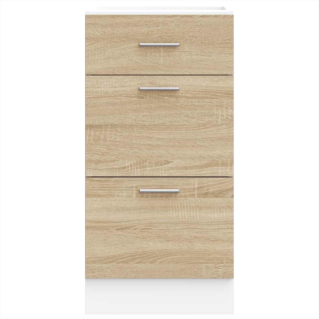 Bottom Cabinet Lyon Sonoma Oak 40x46x81.5 cm Engineered Wood