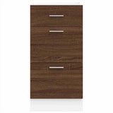 Bottom Cabinet Lyon Brown Oak 40x46x81.5 cm Engineered Wood