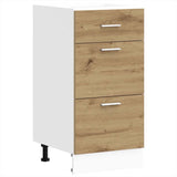 Bottom Cabinet Lyon Artisan Oak 40x46x81.5 cm Engineered Wood