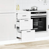 Kitchen Base Cabinet Porto White Engineered Wood