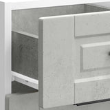 Kitchen Base Cabinet Porto Concrete Grey Engineered Wood