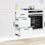 Kitchen Base Cabinet Lucca White Engineered Wood