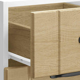 Kitchen Base Cabinet Lucca Sonoma Oak Engineered Wood