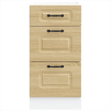 Kitchen Base Cabinet Kalmar Sonoma Oak Engineered Wood