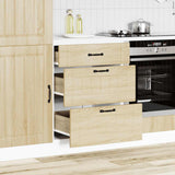 Kitchen Base Cabinet Lucca Sonoma Oak Engineered Wood