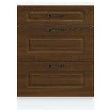 Kitchen Base Cabinet Kalmar Brown Oak Engineered Wood