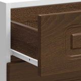 Kitchen Base Cabinet Kalmar Brown Oak Engineered Wood