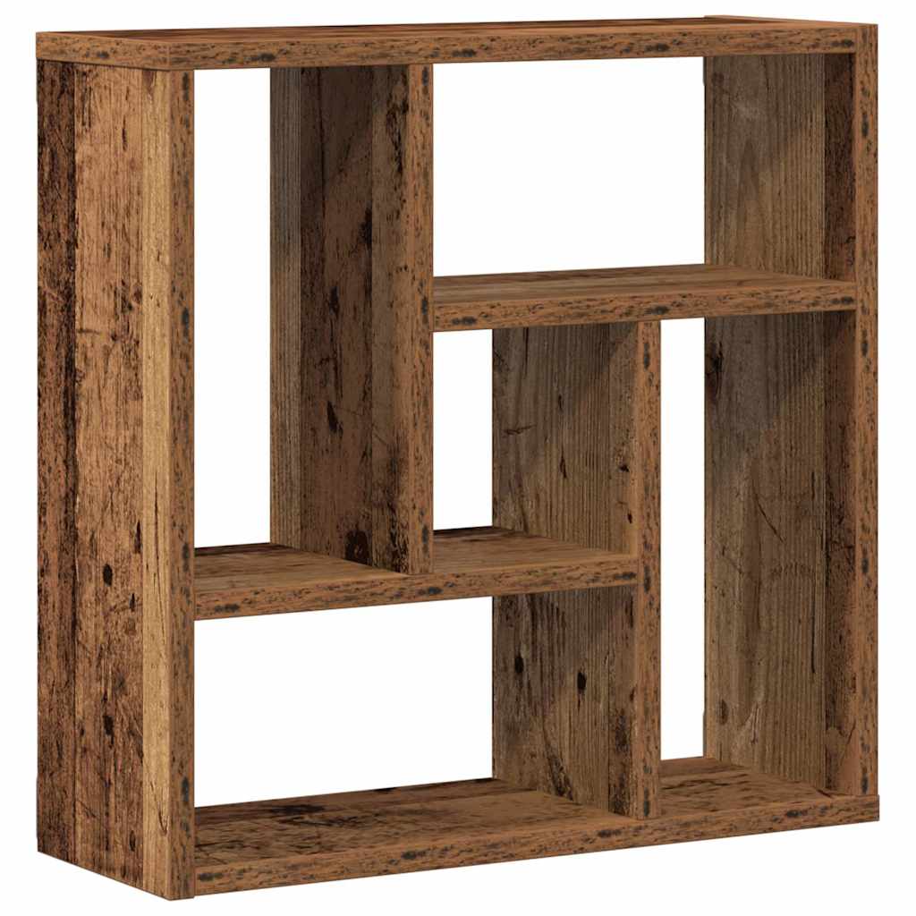 Wall Shelf Old Wood 45x16x45 cm Engineered Wood