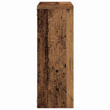 Wall Shelf Old Wood 45x16x45 cm Engineered Wood