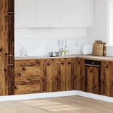 Sink Bottom Cabinet Lyon Old Wood 80x46x81.5 cm Engineered Wood