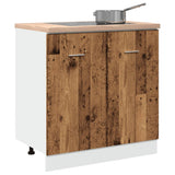 Sink Bottom Cabinet Lyon Old Wood 80x46x81.5 cm Engineered Wood