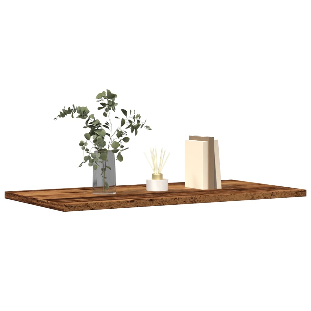 Wall Shelves 4 pcs Old Wood 60x30x1.5 cm Engineered Wood