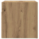 Wall Mounted TV Cabinet Artisan Oak 30.5x30x30 cm