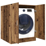 Washing Machine Cabinet Old Wood 70.5x71.5x91.5 cm