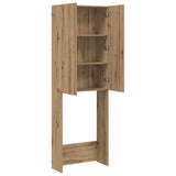 Washing Machine Cabinet Artisan Oak 64x25.5x190 cm