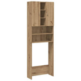 Washing Machine Cabinet Artisan Oak 64x25.5x190 cm