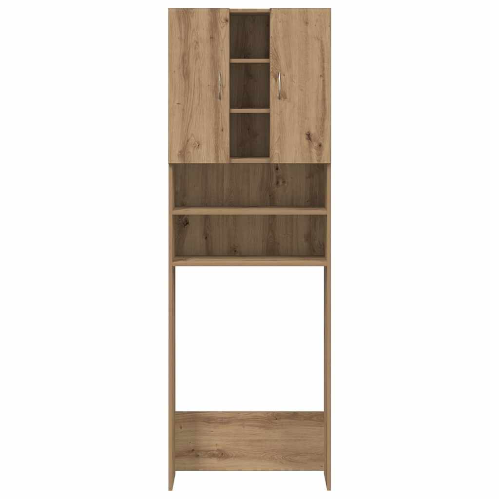 Washing Machine Cabinet Artisan Oak 64x25.5x190 cm