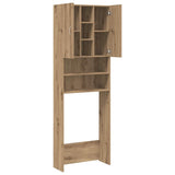 Washing Machine Cabinet Artisan Oak 64x25.5x190 cm