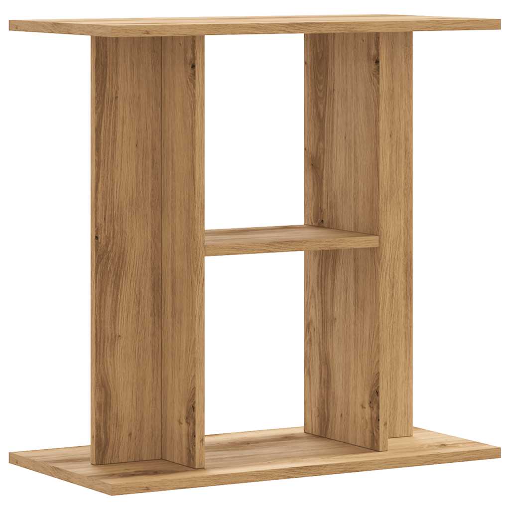 Aquarium Stand Artisan Oak 60x30x60 cm Engineered Wood