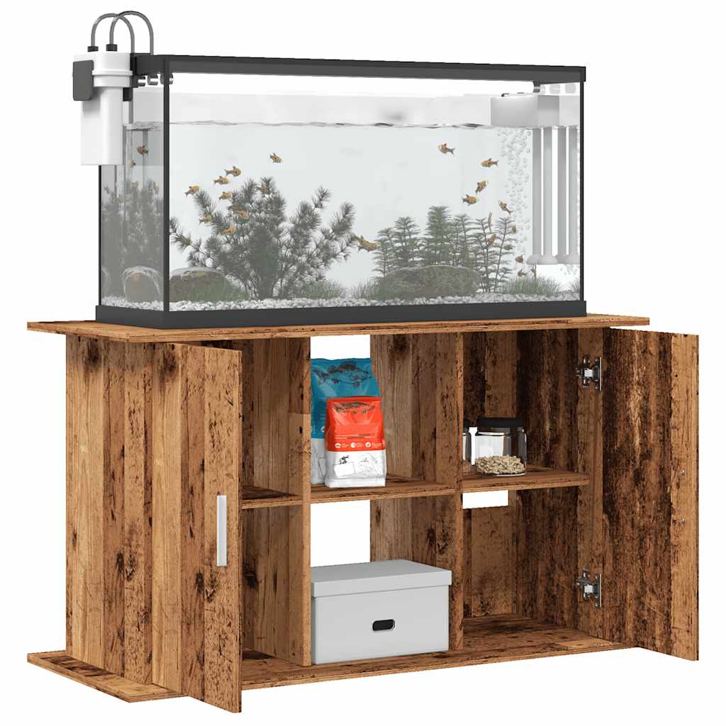 Aquarium Stand Old Wood 101x41x58 cm Engineered Wood